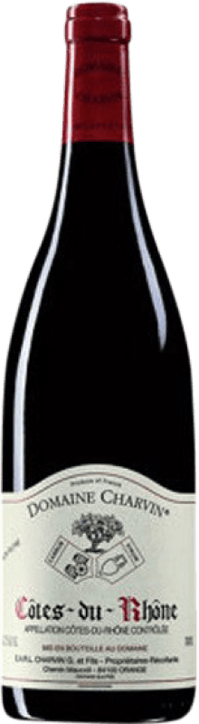 18,95 € 送料無料 | 赤ワイン Domaine Charvin A.O.C. Côtes du Rhône ローヌ フランス Syrah, Monastrell, Grenache Tintorera, Carignan ボトル 75 cl