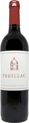 124,95 € Free Shipping | Red wine Château Latour A.O.C. Pauillac Bordeaux France Merlot, Cabernet Sauvignon, Cabernet Franc Bottle 75 cl