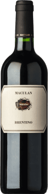 15,95 € Envio grátis | Vinho tinto Maculan Brentino I.G.T. Veneto Vêneto Itália Merlot, Cabernet Sauvignon Garrafa 75 cl