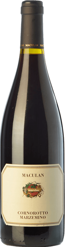 14,95 € Бесплатная доставка | Красное вино Maculan Cornorotto I.G.T. Veneto Венето Италия Marzemino бутылка 75 cl