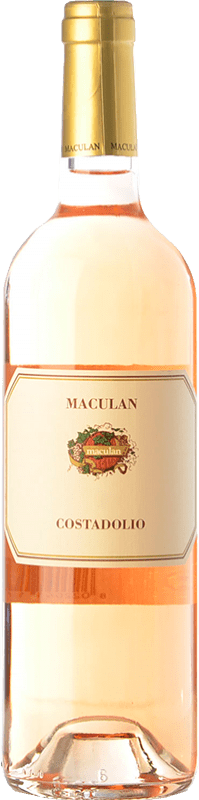 11,95 € Envio grátis | Vinho rosé Maculan Costadolio I.G.T. Veneto Vêneto Itália Merlot Garrafa 75 cl