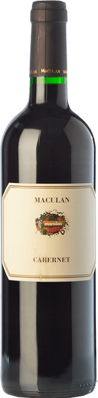 12,95 € Бесплатная доставка | Красное вино Maculan Cabernet I.G.T. Veneto Венето Италия Cabernet Sauvignon, Cabernet Franc бутылка 75 cl