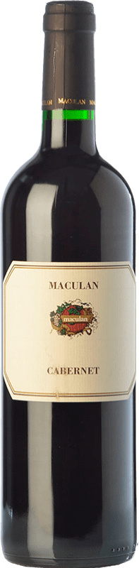 12,95 € Free Shipping | Red Wine Maculan Cabernet I.G.T. Veneto Veneto Italy Cabernet Sauvignon, Cabernet Franc 75 cl