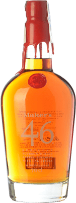 62,95 € 免费送货 | 波本威士忌 Maker's Mark 46 肯塔基 美国 瓶子 70 cl