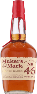 54,95 € 免费送货 | 波本威士忌 Maker's Mark 46 肯塔基 美国 瓶子 70 cl