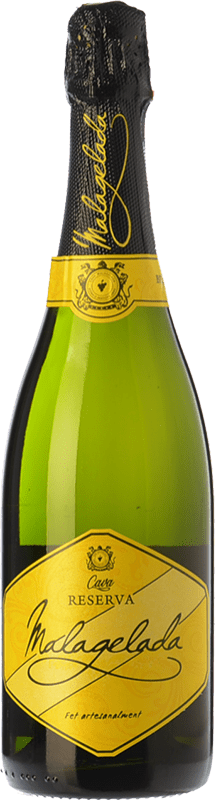 13,95 € Envio grátis | Espumante branco Malagelada Chardonnay Brut Nature Reserva D.O. Cava Catalunha Espanha Macabeo, Xarel·lo, Chardonnay, Parellada Garrafa 75 cl