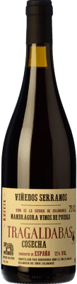 16,95 € Free Shipping | Red wine Mandrágora Tragaldabas Joven D.O.P. Vino de Calidad Sierra de Salamanca Castilla y León Spain Rufete, Aragonez Bottle 75 cl
