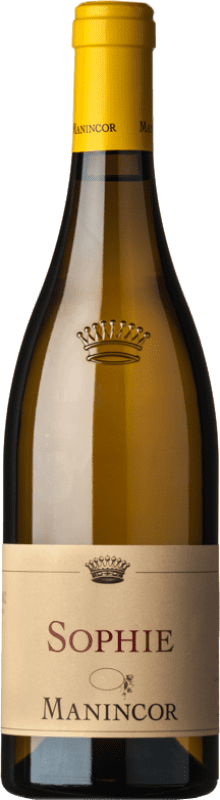 42,95 € Envío gratis | Vino blanco Manincor Sophie D.O.C. Alto Adige Trentino-Alto Adige Italia Viognier, Chardonnay, Sauvignon Botella 75 cl
