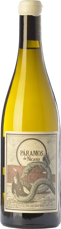 10,95 € Бесплатная доставка | Белое вино Máquina & Tabla Páramos de Nicasia старения D.O. Rueda Кастилия-Леон Испания Verdejo бутылка 75 cl