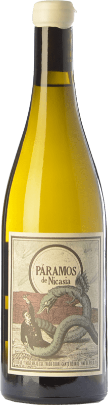 10,95 € Free Shipping | White Wine Máquina & Tabla Páramos de Nicasia Crianza — Aged D.O. Rueda Castilla y León Spain Verdejo Bottle 75 cl