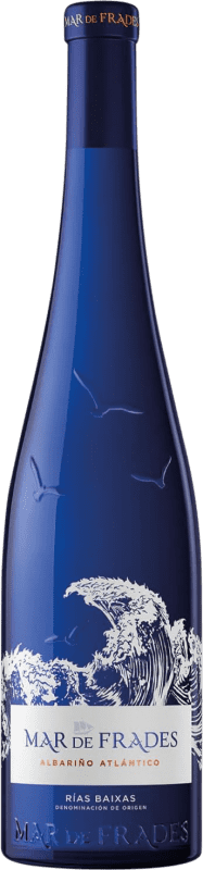 19,95 € Envio grátis | Vinho branco Mar de Frades D.O. Rías Baixas Galiza Espanha Albariño Garrafa 75 cl