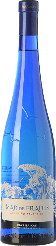 19,95 € Spedizione Gratuita | Vino Bianco Mar de Frades D.O. Rías Baixas Galizia Spagna Albariño 75 cl