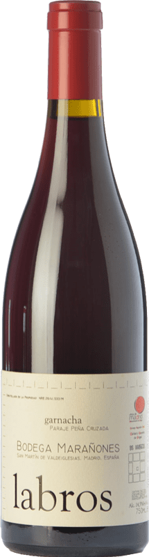 22,95 € Kostenloser Versand | Rotwein Marañones Labros Alterung D.O. Vinos de Madrid Gemeinschaft von Madrid Spanien Grenache Flasche 75 cl