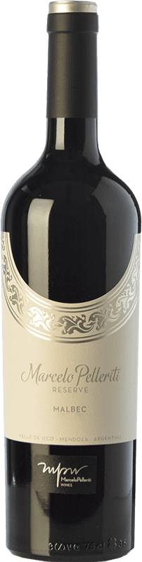 17,95 € Бесплатная доставка | Красное вино Pelleriti Резерв I.G. Valle de Uco Долина Уко Аргентина Malbec бутылка 75 cl