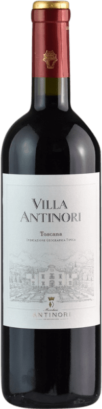 23,95 € Free Shipping | Red wine Marchesi Antinori Villa Antinori Rosso I.G.T. Toscana Tuscany Italy Merlot, Syrah, Cabernet Sauvignon, Sangiovese Bottle 75 cl