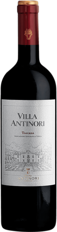 26,95 € Бесплатная доставка | Красное вино Marchesi Antinori Villa Antinori Rosso I.G.T. Toscana Тоскана Италия Merlot, Syrah, Cabernet Sauvignon, Sangiovese бутылка 75 cl