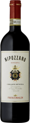 21,95 € Бесплатная доставка | Красное вино Marchesi de' Frescobaldi Castello Nipozzano Rufina Резерв D.O.C.G. Chianti Тоскана Италия Merlot, Cabernet Sauvignon, Sangiovese, Malvasia Black, Colorino бутылка 75 cl