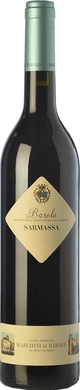 94,95 € Envoi gratuit | Vin rouge Marchesi di Barolo Sarmassa D.O.C.G. Barolo Piémont Italie Nebbiolo Bouteille 75 cl