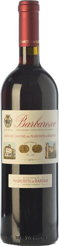 31,95 € 免费送货 | 红葡萄酒 Marchesi di Barolo 传统 D.O.C.G. Barbaresco 皮埃蒙特 意大利 Nebbiolo — 内比奥罗 75 cl