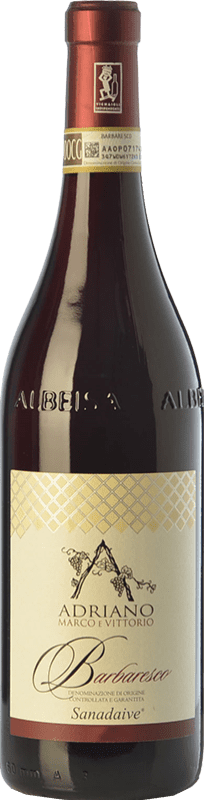 26,95 € Free Shipping | Red wine Adriano Sanadaive D.O.C.G. Barbaresco Piemonte Italy Nebbiolo Bottle 75 cl