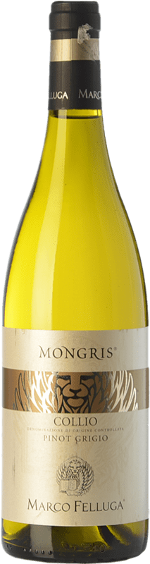 28,95 € Envío gratis | Vino Blanco Marco Felluga Mongris D.O.C. Collio Friuli-Venezia Giulia Italia Pinot Gris 75 cl