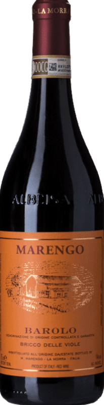 48,95 € Бесплатная доставка | Красное вино Marengo Bricco delle Viole D.O.C.G. Barolo Пьемонте Италия Nebbiolo бутылка 75 cl