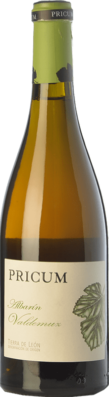 34,95 € Бесплатная доставка | Белое вино Margón Pricum Valdemuz старения D.O. Tierra de León Кастилия-Леон Испания Albarín бутылка 75 cl
