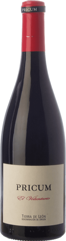 26,95 € Free Shipping | Red wine Margón Pricum Voluntario Crianza D.O. Tierra de León Castilla y León Spain Prieto Picudo Bottle 75 cl