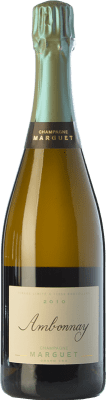 75,95 € Envio grátis | Espumante branco Marguet Ambonnay Grand Cru A.O.C. Champagne Champagne França Pinot Preto, Chardonnay Garrafa 75 cl