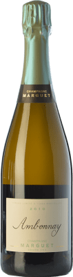 78,95 € Kostenloser Versand | Weißer Sekt Marguet Ambonnay Grand Cru A.O.C. Champagne Champagner Frankreich Spätburgunder, Chardonnay Flasche 75 cl