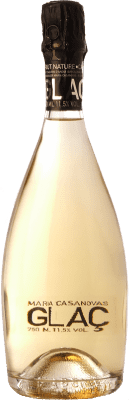 14,95 € Free Shipping | White sparkling Maria Casanovas Glaç Brut Nature Reserve D.O. Cava Catalonia Spain Pinot Black, Macabeo, Xarel·lo, Parellada Bottle 75 cl