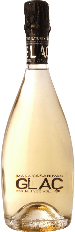 18,95 € 免费送货 | 白起泡酒 Maria Casanovas Glaç Brut Nature — 天然干型起泡酒 珍藏 D.O. Cava 加泰罗尼亚 西班牙 Pinot Noir — 黑皮诺, Macabeo — 马卡贝奥, Xarel·lo — 哈雷洛, Parellada — 帕雷利亚达 瓶装 75 cl