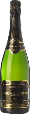62,95 € 免费送货 | 白起泡酒 Marie-Noelle Ledru Grand Cru 香槟 预订 A.O.C. Champagne 香槟酒 法国 Pinot Black, Chardonnay 瓶子 75 cl
