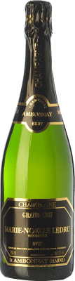 62,95 € 送料無料 | 白スパークリングワイン Marie-Noelle Ledru Grand Cru Brut 予約 A.O.C. Champagne シャンパン フランス Pinot Black, Chardonnay ボトル 75 cl