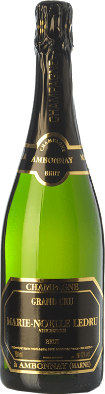 62,95 € 免费送货 | 白起泡酒 Marie-Noelle Ledru Grand Cru 香槟 预订 A.O.C. Champagne 香槟酒 法国 Pinot Black, Chardonnay 瓶子 75 cl