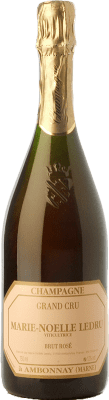 49,95 € Free Shipping | Rosé Sparkling Wine Marie-Noelle Ledru Brut Grand Cru, Rosé Reserve — Aged A.O.C. Champagne Champagne France Pinot Noir 75 cl