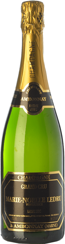 49,95 € 送料無料 | 白スパークリングワイン Marie-Noelle Ledru Grand Cru セミドライ セミスイート 予約 A.O.C. Champagne シャンパン フランス Pinot Black, Chardonnay ボトル 75 cl