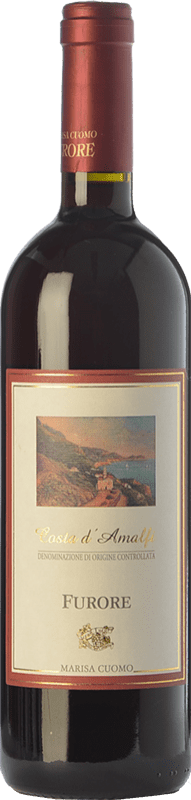 22,95 € Envío gratis | Vino tinto Marisa Cuomo Furore Rosso D.O.C. Costa d'Amalfi Campania Italia Aglianico, Piedirosso Botella 75 cl