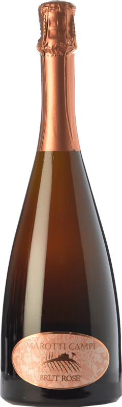 15,95 € Envoi gratuit | Vin Mousseux Rosé Marotti Campi Brut Rosé D.O.C. Lacrima di Morro d'Alba Marches Italie Lacrima Bouteille 75 cl