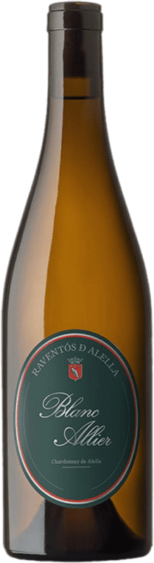 28,95 € Envío gratis | Vino Blanco Raventós Marqués d'Alella Allier Crianza D.O. Alella Cataluña España Chardonnay Botella 75 cl