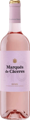 7,95 € Kostenloser Versand | Rosé-Wein Marqués de Cáceres D.O.Ca. Rioja La Rioja Spanien Tempranillo, Grenache Flasche 75 cl