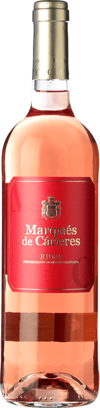 7,95 € Envio grátis | Vinho rosé Marqués de Cáceres D.O.Ca. Rioja La Rioja Espanha Tempranillo, Grenache Garrafa 75 cl