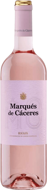 7,95 € Free Shipping | Rosé wine Marqués de Cáceres D.O.Ca. Rioja The Rioja Spain Tempranillo, Grenache Bottle 75 cl