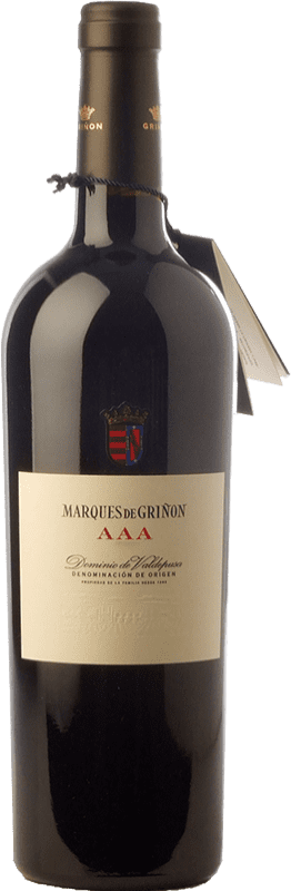 167,95 € Kostenloser Versand | Rotwein Marqués de Griñón AAA Reserve D.O.P. Vino de Pago Dominio de Valdepusa Kastilien-La Mancha Spanien Graciano Flasche 75 cl