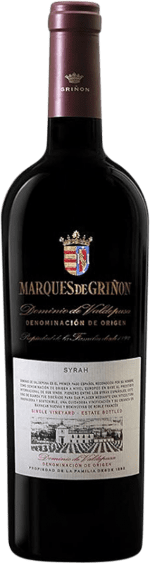 29,95 € Spedizione Gratuita | Vino Rosso Marqués de Griñón Crianza — Invecchiato in Botte D.O.P. Vino de Pago Dominio de Valdepusa Castilla-La Mancha Spagna Syrah Bottiglia 75 cl