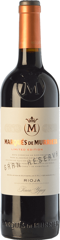 96,95 € Kostenloser Versand | Rotwein Marqués de Murrieta Große Reserve D.O.Ca. Rioja La Rioja Spanien Tempranillo, Grenache, Graciano, Mazuelo Magnum-Flasche 1,5 L