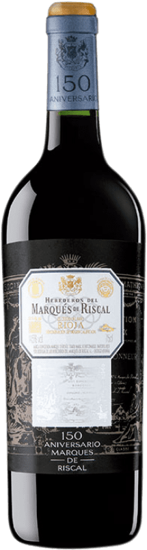 83,95 € Бесплатная доставка | Красное вино Marqués de Riscal 150 Aniversario Гран Резерва D.O.Ca. Rioja Ла-Риоха Испания Tempranillo — Темпранильо, Graciano — Грасиано Бутылка 75 cl