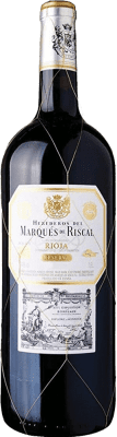 52,95 € Бесплатная доставка | Красное вино Marqués de Riscal Резерва D.O.Ca. Rioja Ла-Риоха Испания Tempranillo — Темпранильо Бутылка Магнум 1,5 L