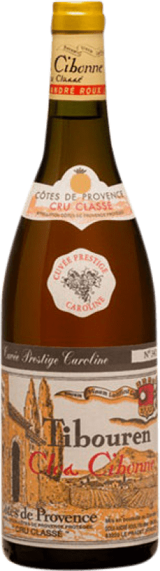 43,95 € Envío gratis | Vino rosado Clos Cibonne Cuvée Prestige Caroline Tibouren A.O.C. Côtes de Provence Provence Francia Garnacha Tintorera, Tibouren Botella 75 cl