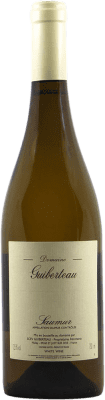 31,95 € 免费送货 | 白酒 Guiberteau Blanc A.O.C. Saumur 卢瓦尔河 法国 Chenin White 瓶子 75 cl